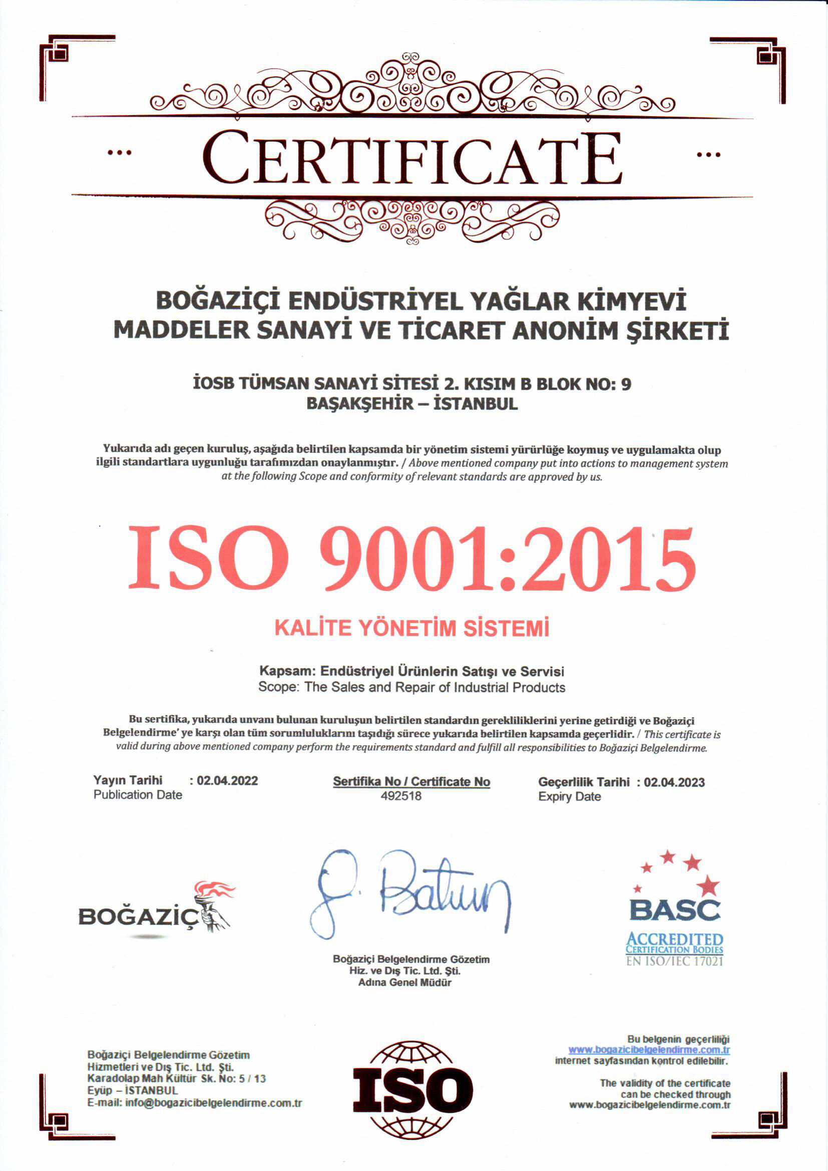 ISO 9001